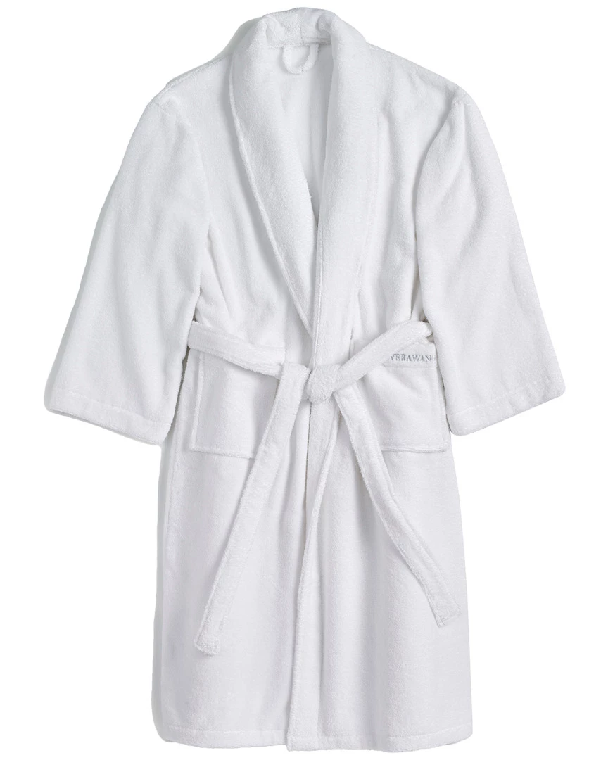 Vera Wang Solid Robe White Home Robes & Slippers - Image 3