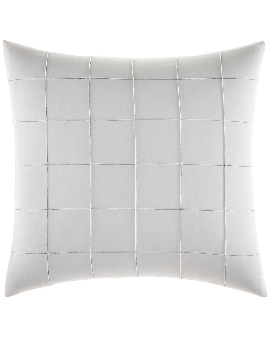 Vera Wang Shibori Grid Pin Tuck Plaid Pillow Home Pillow Inserts