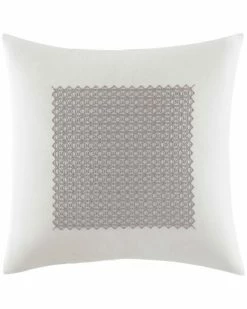 Vera Wang Silver Birch Fretwork Pillow Home Pillow Inserts