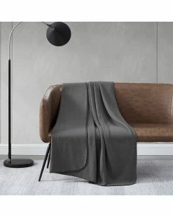 Vera Wang Cozy Knit Throw Blanket Home Blankets & Throws