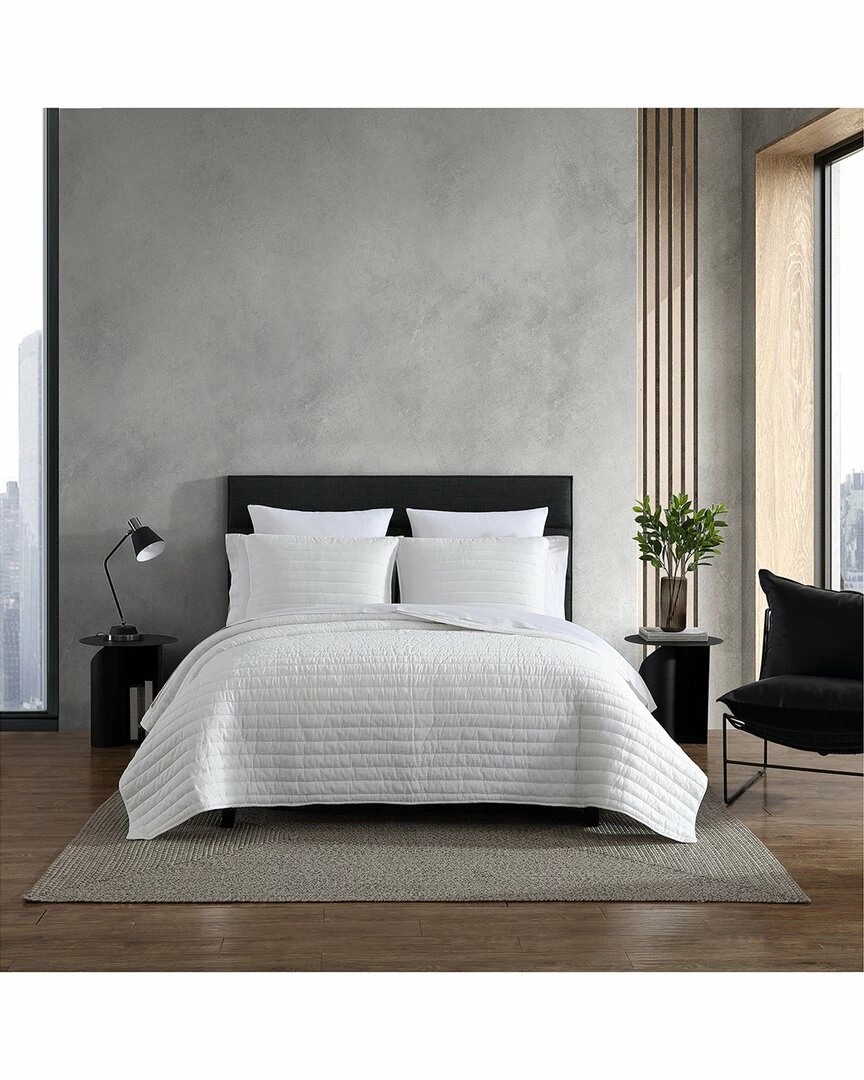 Vera Wang Crinkle Reversible Quilt Set Home Comforters & Quilts