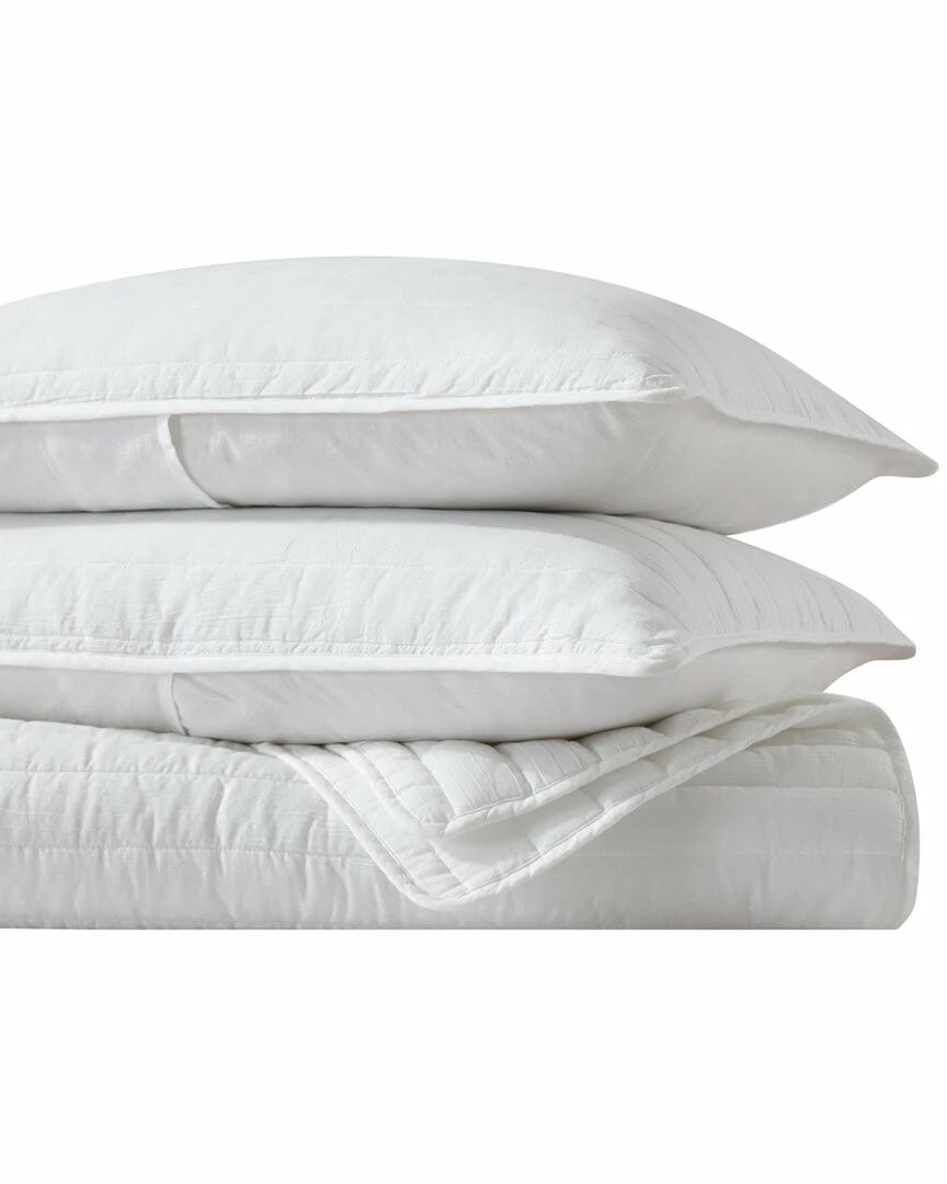 Vera Wang Crinkle Reversible Quilt Set Home Comforters & Quilts - Image 2