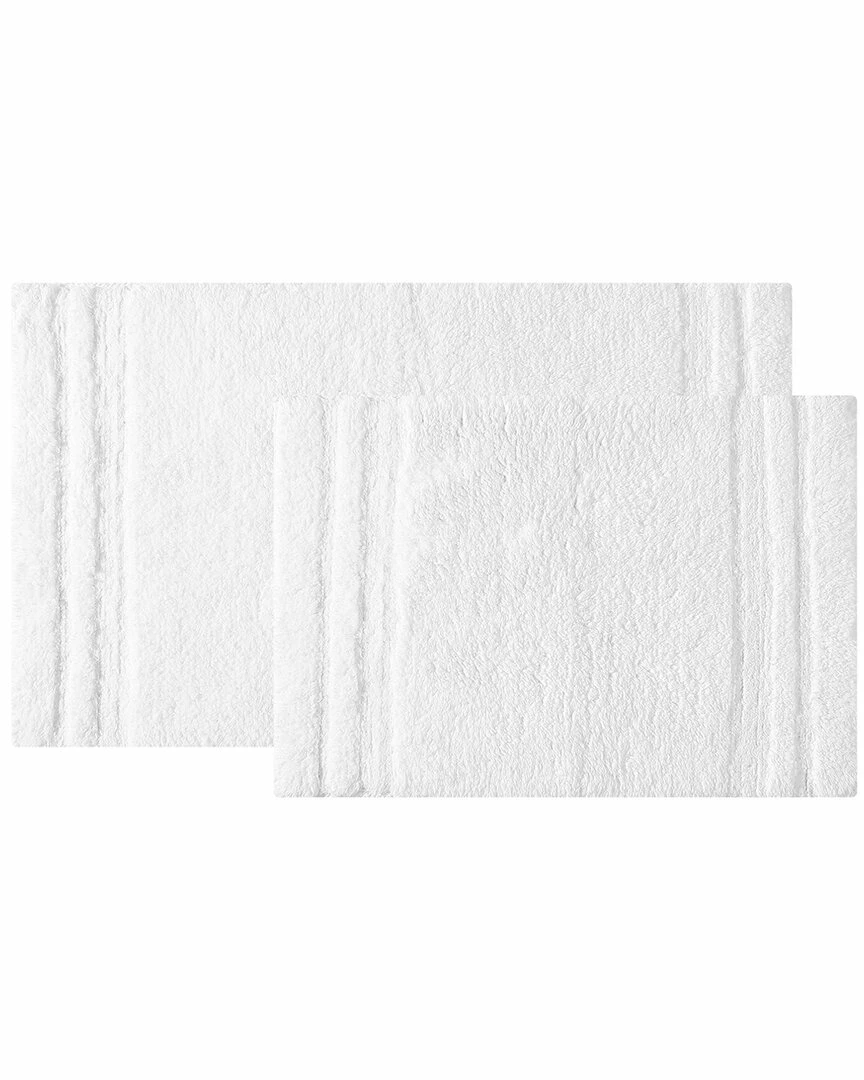 Vera Wang Eden Solid Tufted Bath Rug Set Home Bath Mats & Curtains