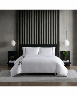 Vera Wang Forever Sateen Duvet Cover Set Home Duvet Inserts & Duvets