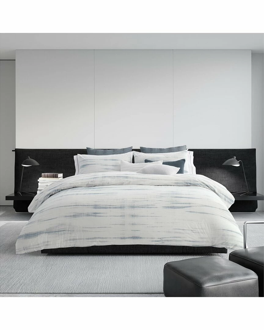 Vera Wang Marble Shibori 350Tc Percale Duvet Cover Home Duvet Inserts & Duvets