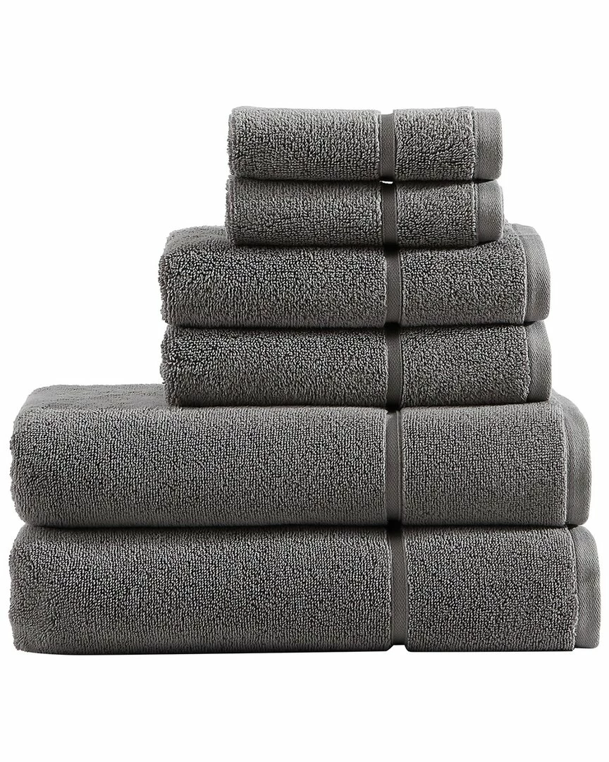 Vera Wang Modern Lux Terry 6Pc Towel Set Home Bath Towels