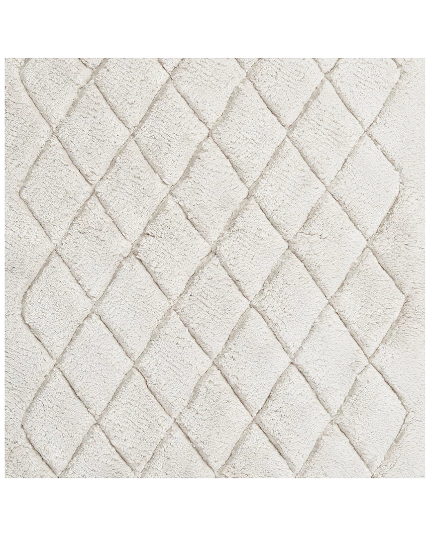 Vera Wang Marquis Diamond 2pc Bath Rug Set Home Bath Mats & Curtains - Image 2