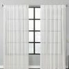 Vera Wang Dotted Slub Tab Top Drapes Home Decorative Pillows
