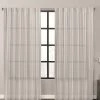 Vera Wang Fil Coupe Stripe Yarn Dye Drapes 52x84in Home Decorative Pillows