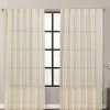 Vera Wang Fil Coupe Stripe Yarn Dye Drapes 52x84in Home Decorative Pillows