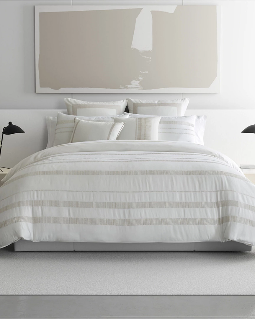 Vera Wang Pucker Grid Plain Weave Breakfast Pillow Home Decorative Pillows - Image 2