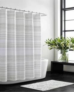 Vera Wang Stripe Dobby Shower Curtain Home Soap & Lotion Dispensers
