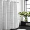 Vera Wang Textured Stripe Shower Curtain Home Soap & Lotion Dispensers