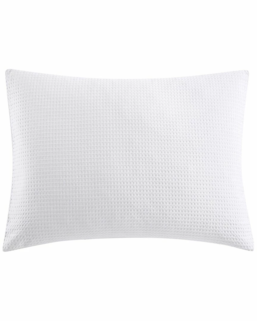 Vera Wang Waffle Pique White Comforter/Sham Set Home Comforters & Quilts - Image 3