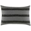Vera Wang Shadow Stripe Linen Breakfast Pillow Home Decorative Pillows