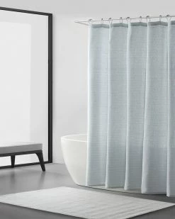 Vera Wang Irregular Stripe Mesh Shower Curtain Home Soap & Lotion Dispensers