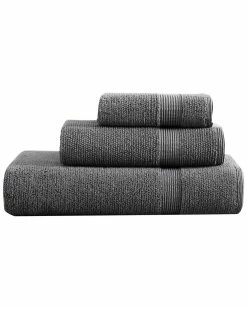 Vera Wang Splendid Solid 3Pc Towel Set Home Bath Towels