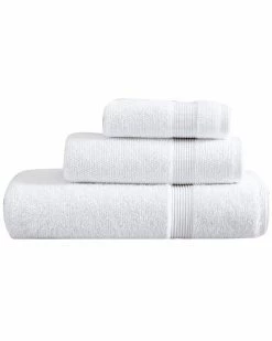 Vera Wang Splendid Solid 3Pc Towel Set Home Bath Towels
