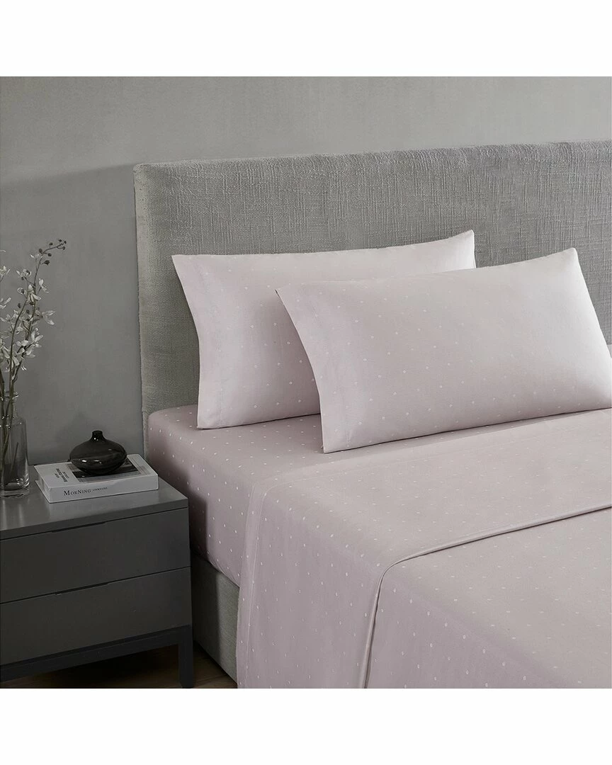 Vera Wang Eyelet Cotton Blend 800Tc Sateen Sheet Set Home Sheets
