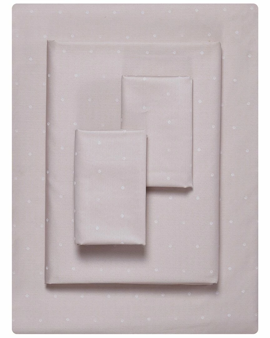 Vera Wang Eyelet Cotton Blend 800Tc Sateen Sheet Set Home Sheets - Image 2