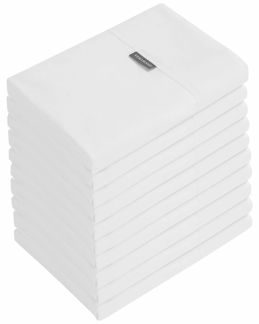 Vera Wang Solid 300Tc Sateen Pillowcase Set Home Pillowcases & Shams