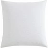 Vera Wang Solid Textured Pleats Jacquard Sham White Home Pillowcases & Shams