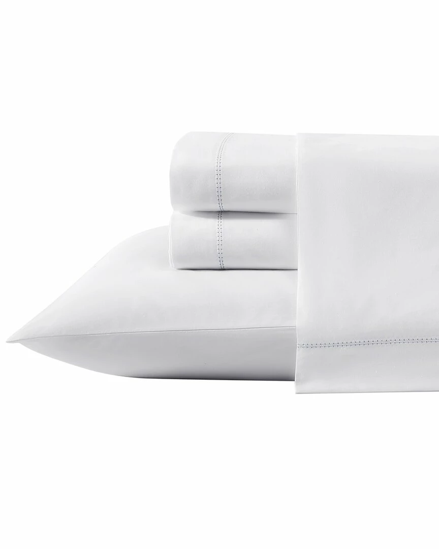 Vera Wang 400TC Percale Sheet Set Home Sheets - Image 2