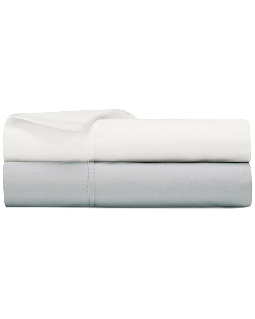Vera Wang T200 Solid Grey Sheet Set Home Sheets - Image 2