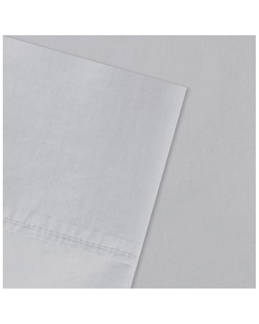 Vera Wang T200 Solid Grey Sheet Set Home Sheets - Image 3